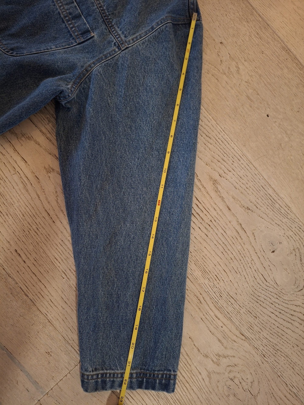 Fisherman Aesthetic Denim Shacket with Pelican Needlepoint - Picture 8 of 8